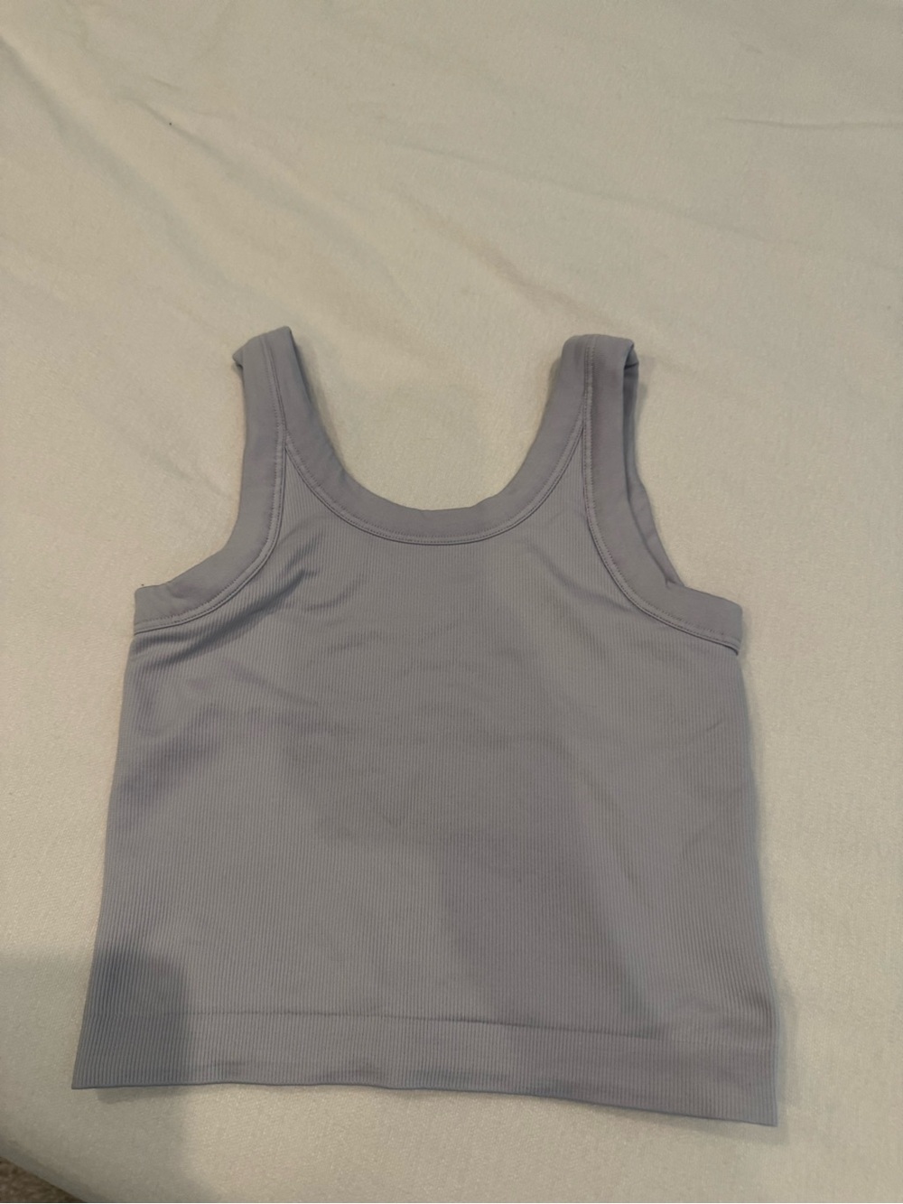 Athleta Girls’ Cropped Ribbed Tank Top  (never worn)